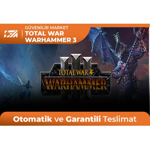  Total War Warhammer 3 + Garanti + Destek